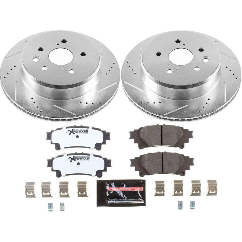 PowerStop Z26 Street Warrior Brake Upgrade Kits K6514-26 PowerStop Autoparts