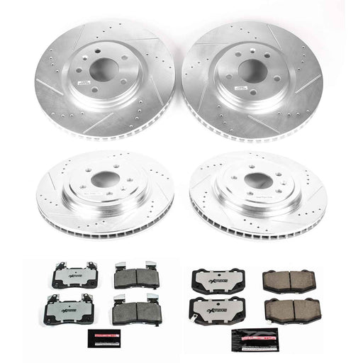 PowerStop Z26 Street Warrior Brake Upgrade Kits for 2014-2019 CORVETTE - K6523-26 PowerStop Autoparts