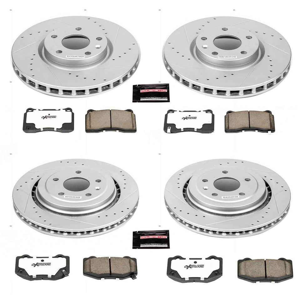 PowerStop Z26 Street Warrior Brake Upgrade Kits for 2014-2016 CORVETTE - K6529-26