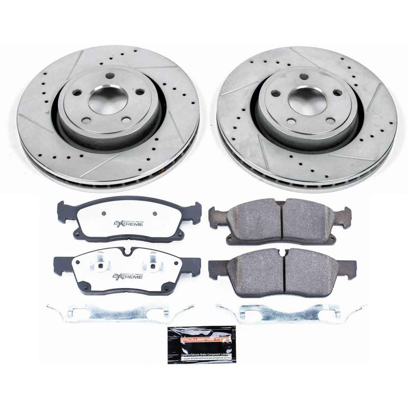 PowerStop Z36 Truck and Tow Brake Upgrade Kits for 2012-2020 DURANGO, 2013-2015 GRAND CHEROKEE - K6536-36 PowerStop Autoparts