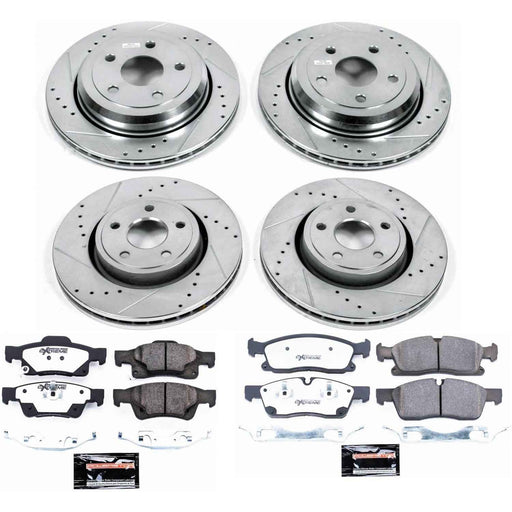 PowerStop Z36 Truck and Tow Brake Upgrade Kits for 2012-2020 DURANGO, 2013-2015 GRAND CHEROKEE - K6537-36 PowerStop Autoparts