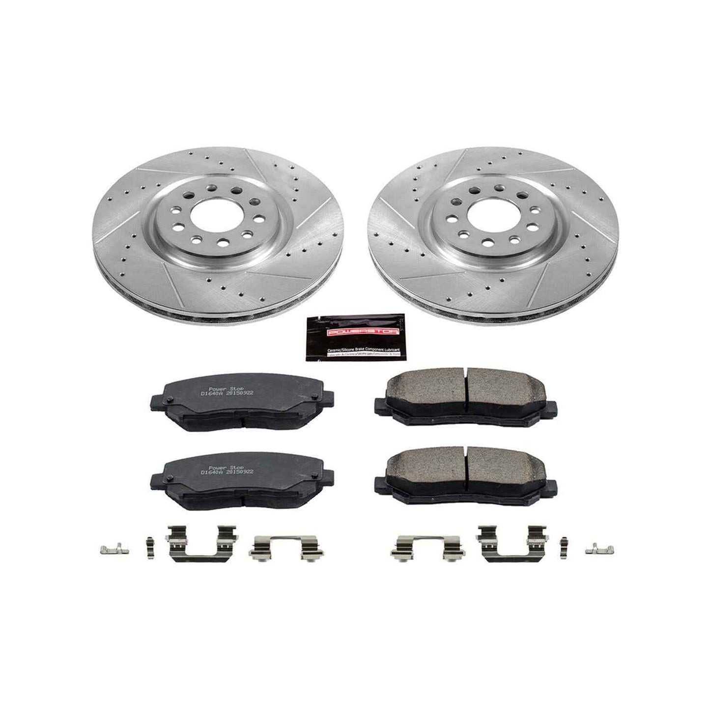 PowerStop Z23 Evolution Sport Brake Upgrade Kits for 2015-2017 200, 2014-2022 CHEROKEE - K6538