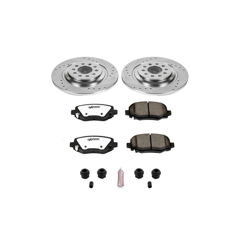 PowerStop Z36 Truck and Tow Brake Upgrade Kits for 2014-2023 CHEROKEE - K6542-36 PowerStop Autoparts