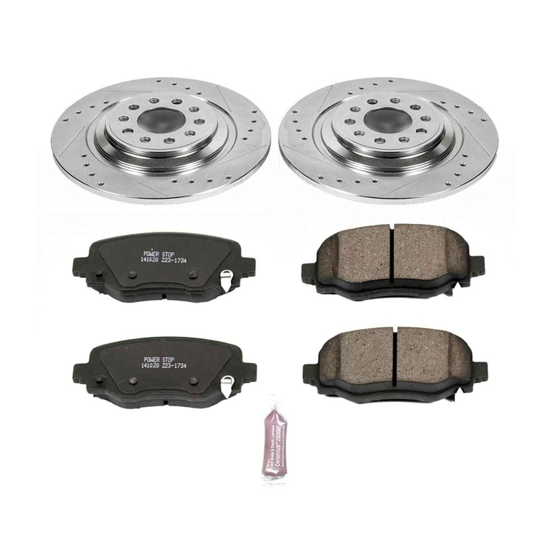 PowerStop Z23 Evolution Sport Brake Upgrade Kits for 2014-2023 CHEROKEE - K6542 PowerStop Autoparts