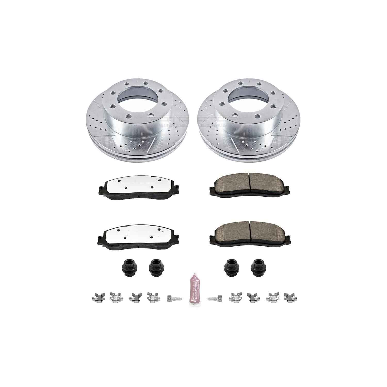PowerStop Z36 Truck and Tow Brake Upgrade Kits for 2012 F-250 SUPER DUTY, F-350 SUPER DUTY - K6545-36