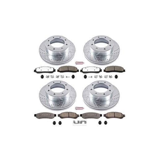PowerStop Z36 Truck and Tow Brake Upgrade Kits for 2012 F-350 SUPER DUTY - K6546-36 PowerStop Autoparts