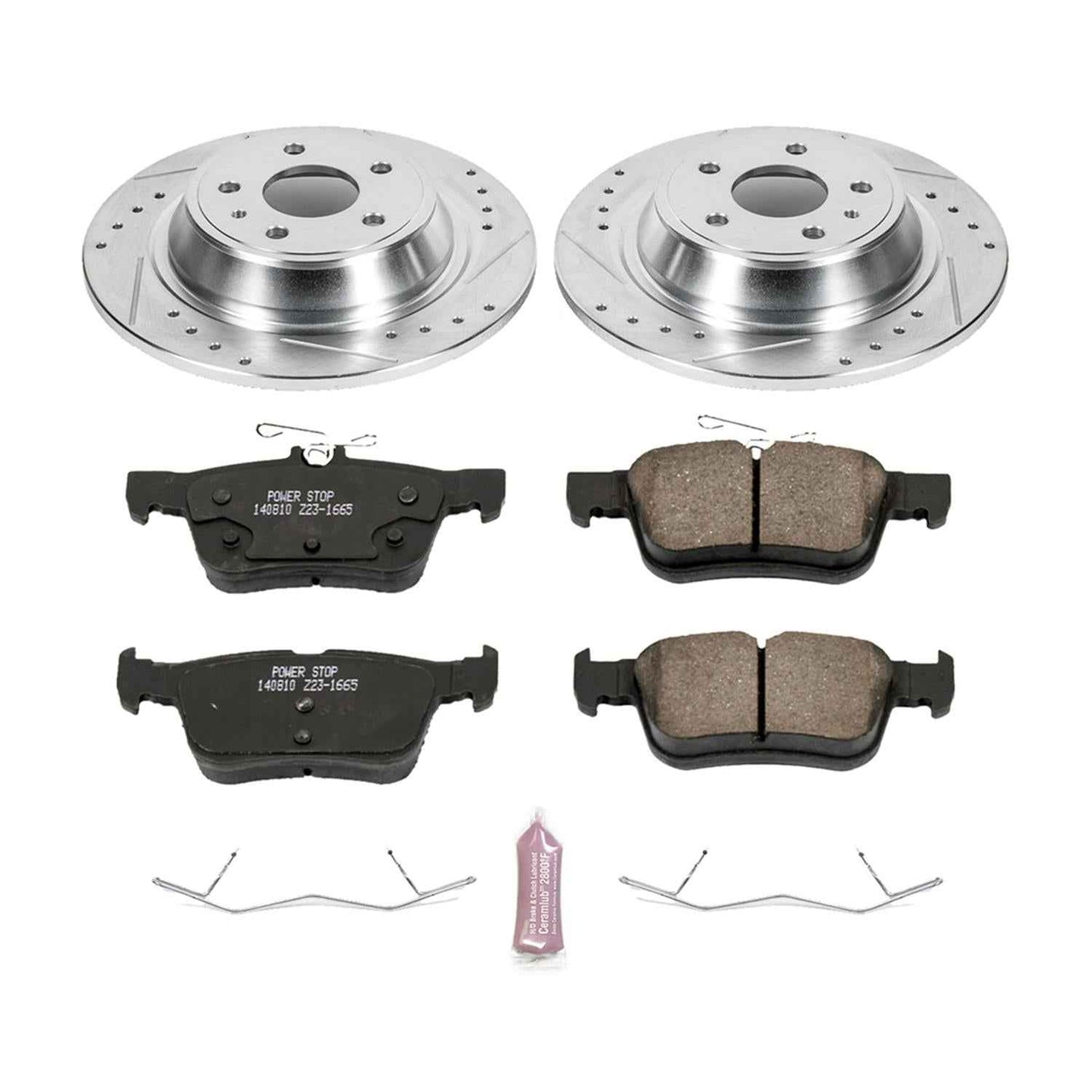 PowerStop Z23 Evolution Sport Brake Upgrade Kits for 2013-2016 FUSION, MKZ - K6559