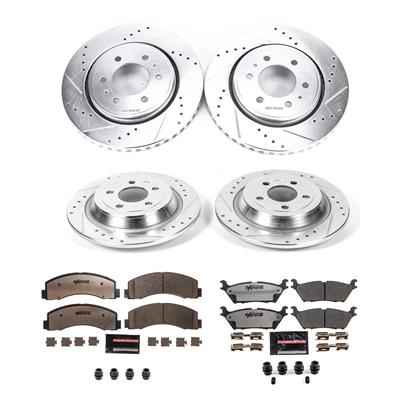 PowerStop Z36 Truck and Tow Brake Upgrade Kits for 2015-2017 F-150 - K6803-36 PowerStop Autoparts