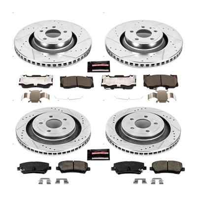 PowerStop Z23 Evolution Sport Brake Upgrade Kits for 2015-2020 MUSTANG - K6805 PowerStop Autoparts