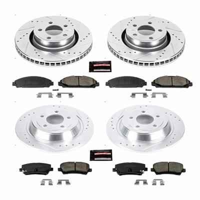PowerStop Z23 Evolution Sport Brake Upgrade Kits for 2015-2020 MUSTANG - K6808 PowerStop Autoparts
