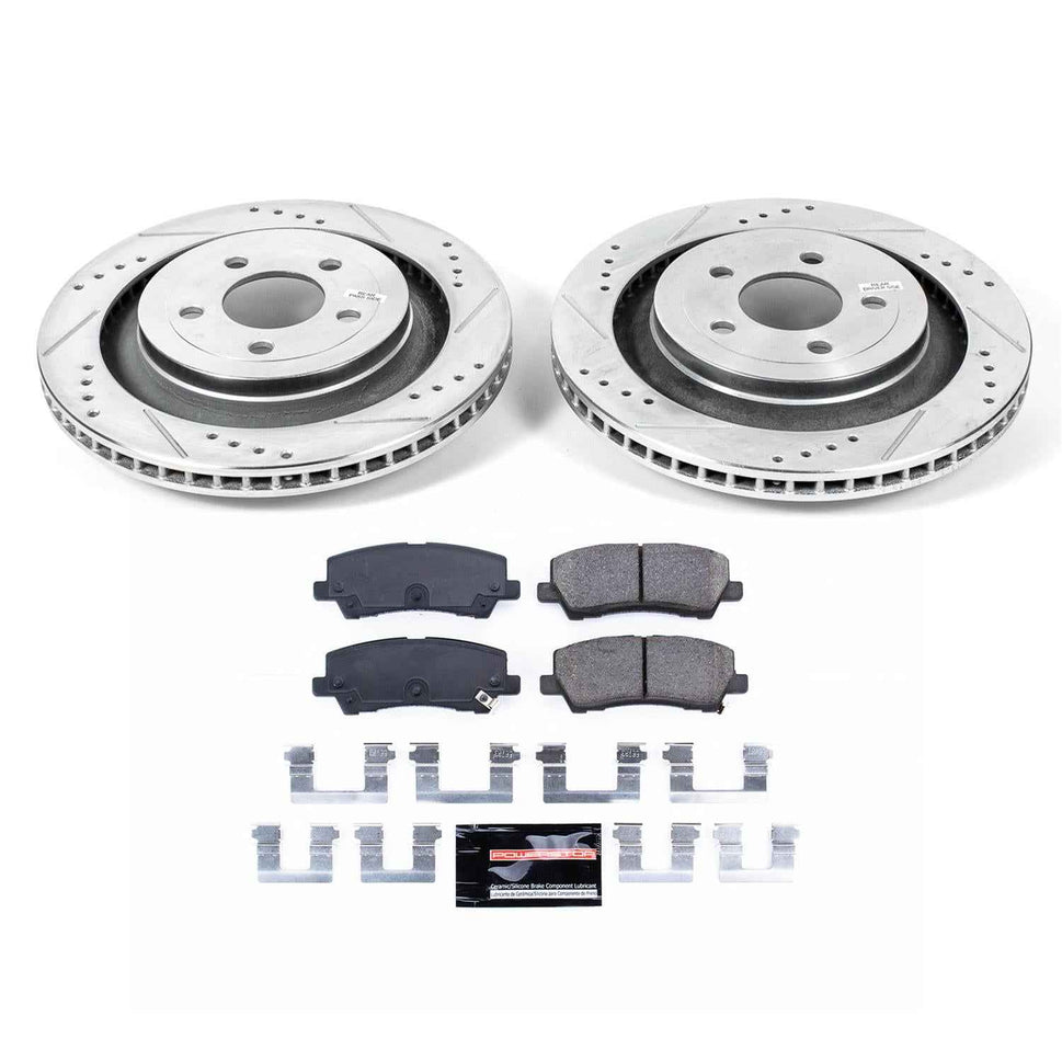 PowerStop Z23 Evolution Sport Brake Upgrade Kits for 2015-2023 MUSTANG - K6812