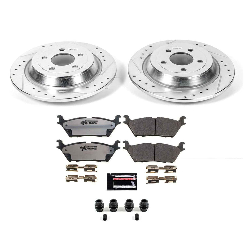 PowerStop Z36 Truck and Tow Brake Upgrade Kits for 2015-2017 F-150 - K6814-36 PowerStop Autoparts