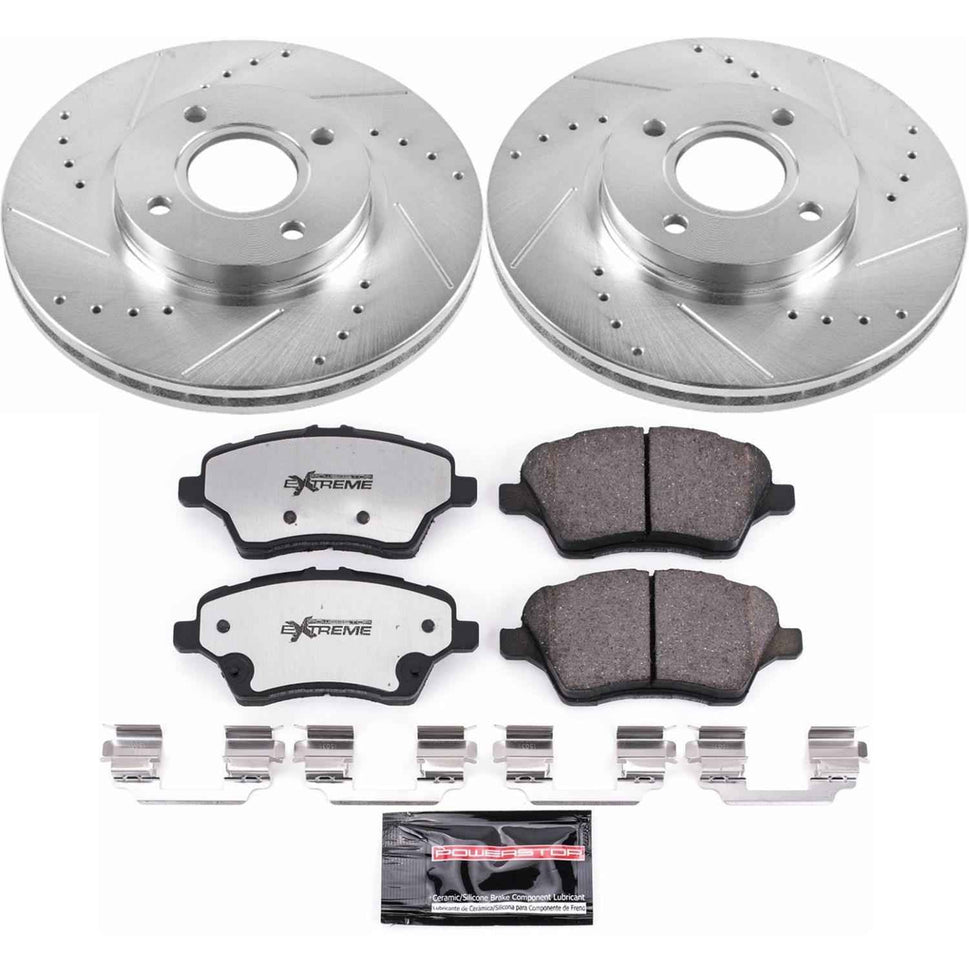 PowerStop Z26 Street Warrior Brake Upgrade Kits for 2014-2019 FIESTA - K6818-26