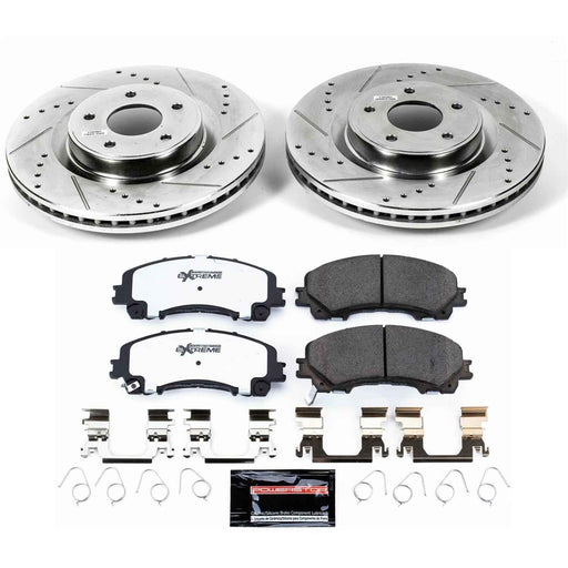 PowerStop Z26 Street Warrior Brake Upgrade Kits K6944-26 PowerStop Autoparts