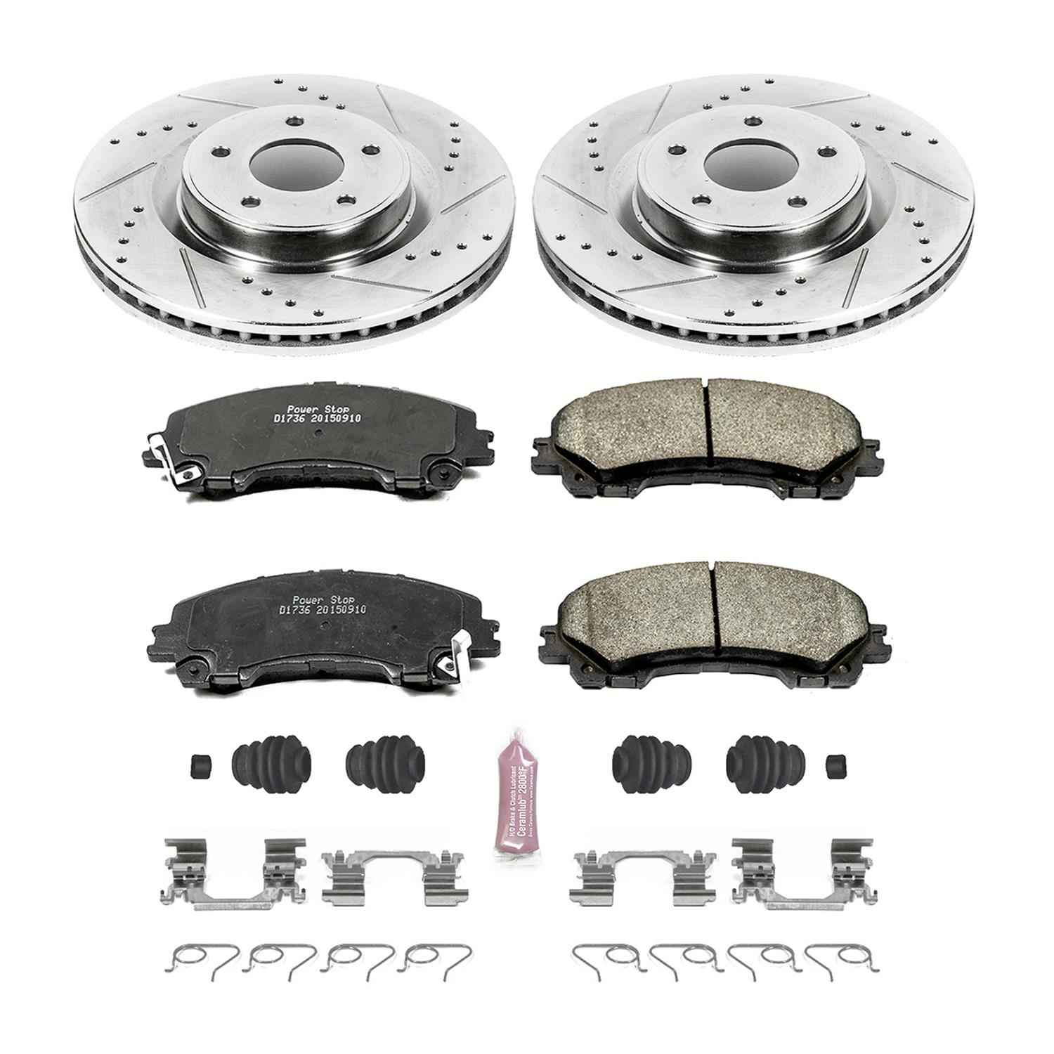 PowerStop Z23 Evolution Sport Brake Upgrade Kits K6944