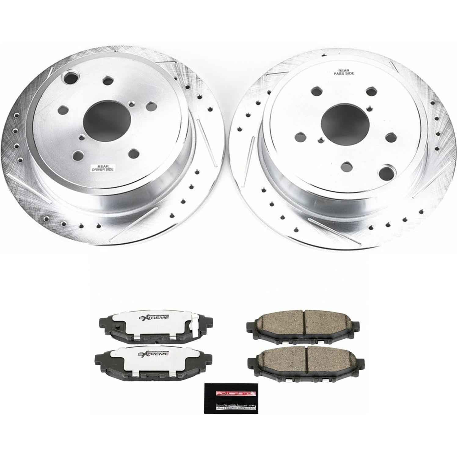 PowerStop Z26 Street Warrior Brake Upgrade Kits for 2015-2021 WRX - K6977-26