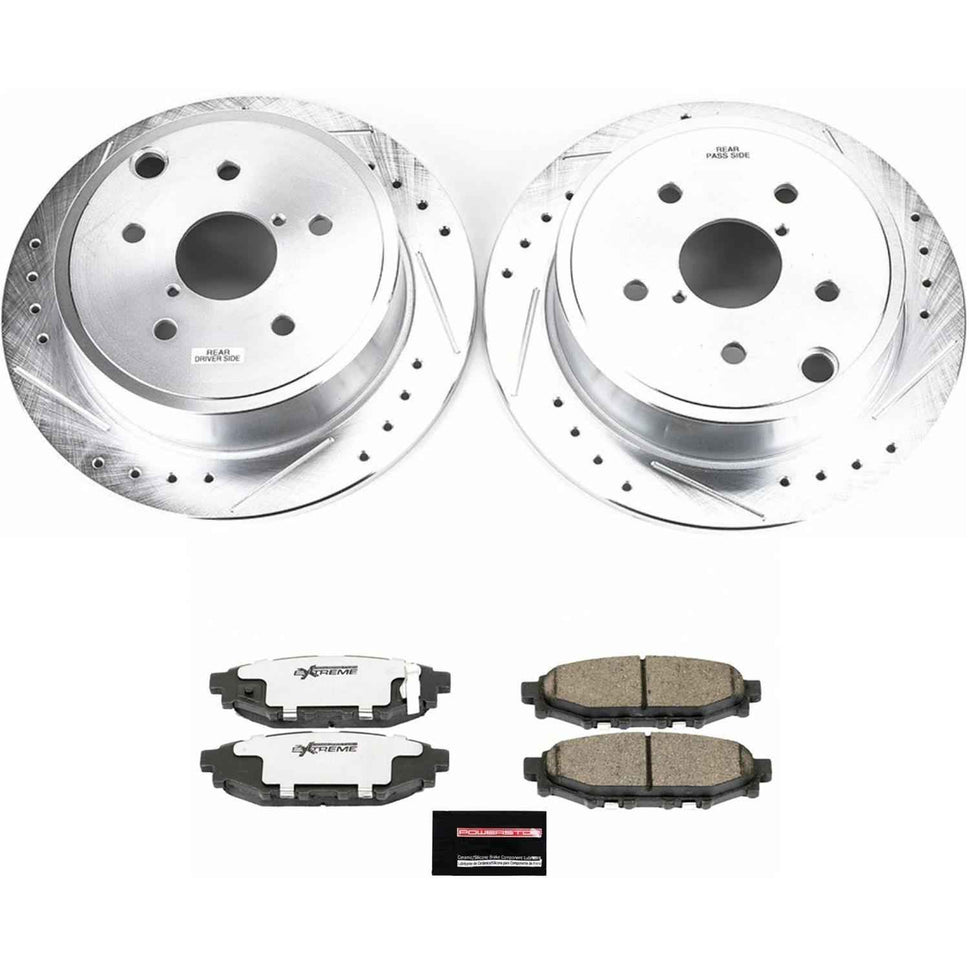 PowerStop Z26 Street Warrior Brake Upgrade Kits for 2015-2021 WRX - K6977-26