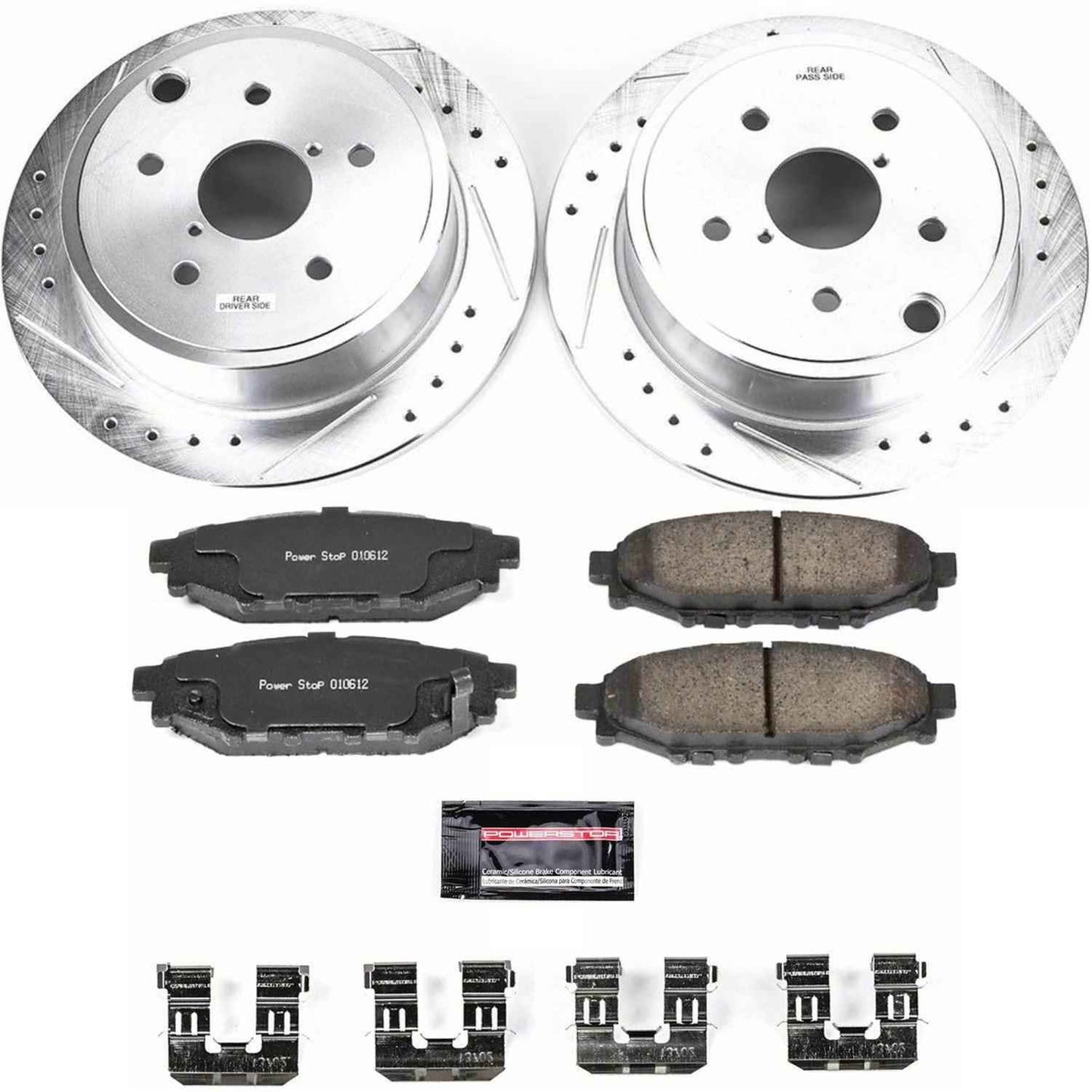 PowerStop Z23 Evolution Sport Brake Upgrade Kits for 2015-2021 WRX - K6977