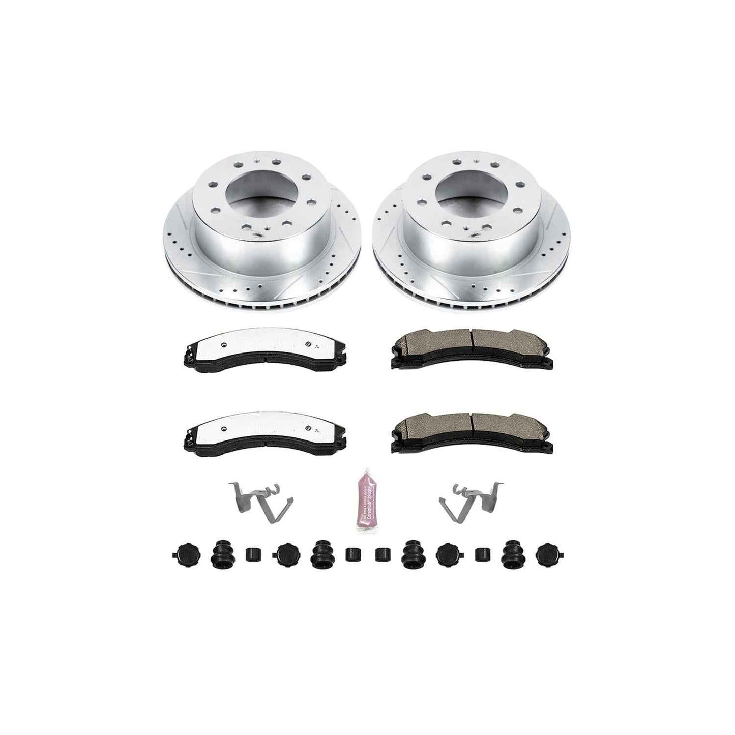 PowerStop Z36 Truck and Tow Brake Upgrade Kits for 2015-2019 SIERRA 2500 HD, SILVERADO 2500 HD, 2016-2019 SUBURBAN 3500 HD - K6993-36