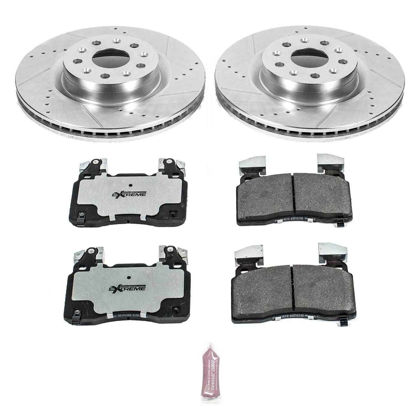 PowerStop Z26 Street Warrior Brake Upgrade Kits for 2016-2023 CAMARO, 2016-2018 CT6, 2014-2019 CTS - K6998-26