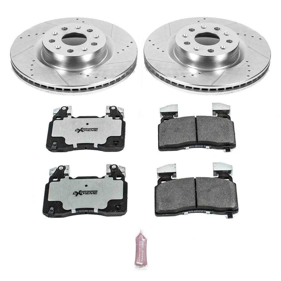PowerStop Z26 Street Warrior Brake Upgrade Kits for 2016-2023 CAMARO, 2016-2018 CT6, 2014-2019 CTS - K6998-26