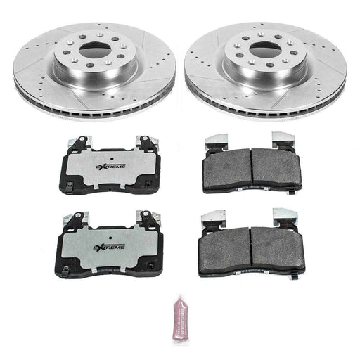 PowerStop Z26 Street Warrior Brake Upgrade Kits for 2016-2023 CAMARO, 2016-2018 CT6, 2014-2019 CTS - K6998-26 PowerStop Autoparts
