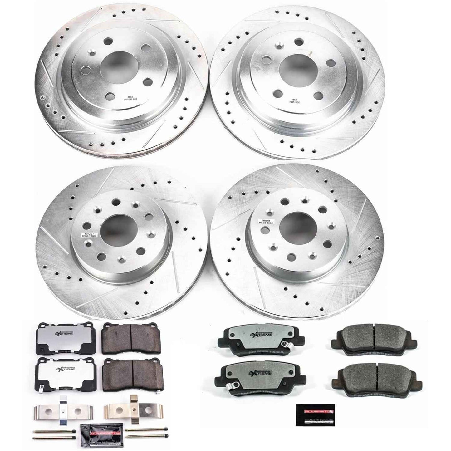 PowerStop Z26 Street Warrior Brake Upgrade Kits for 2014-2018 CTS - K7000-26