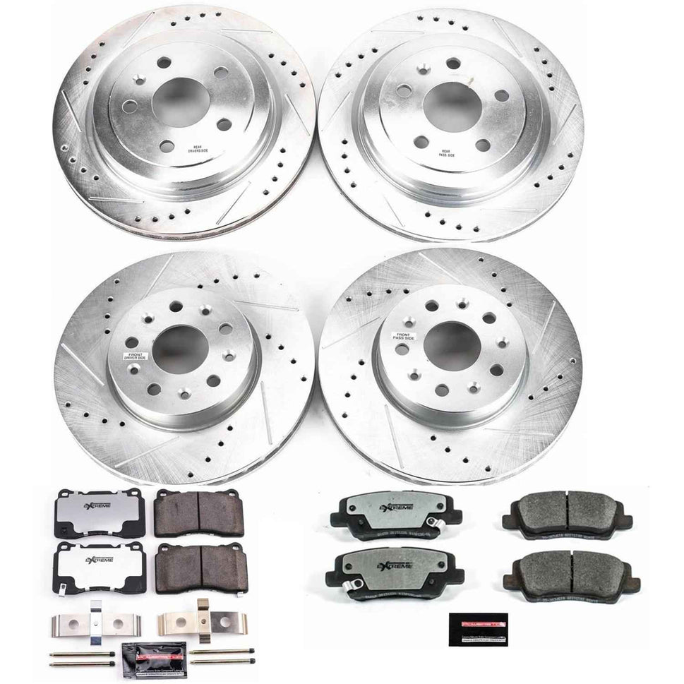 PowerStop Z26 Street Warrior Brake Upgrade Kits for 2014-2018 CTS - K7000-26