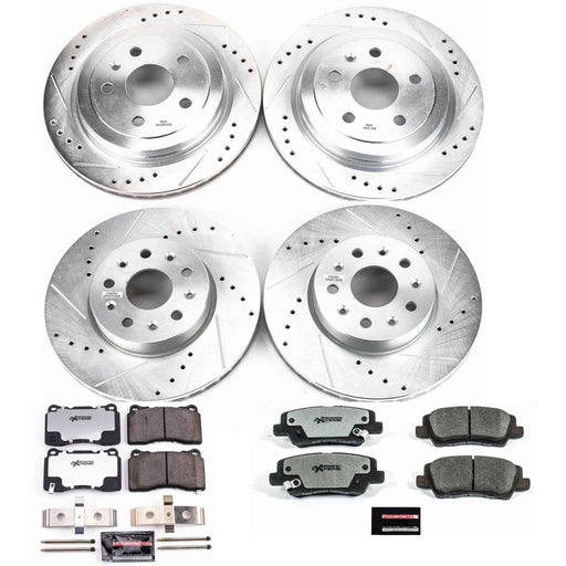 PowerStop Z26 Street Warrior Brake Upgrade Kits for 2014-2018 CTS - K7000-26 PowerStop Autoparts