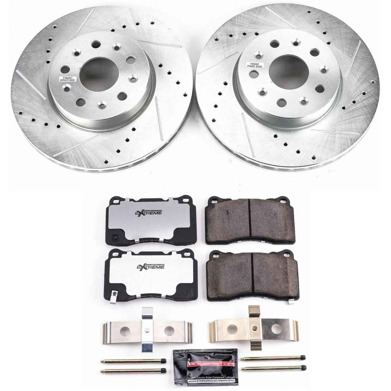 PowerStop Z26 Street Warrior Brake Upgrade Kits for 2016-2024 CAMARO, 2014-2019 CTS - K7001-26 PowerStop Autoparts