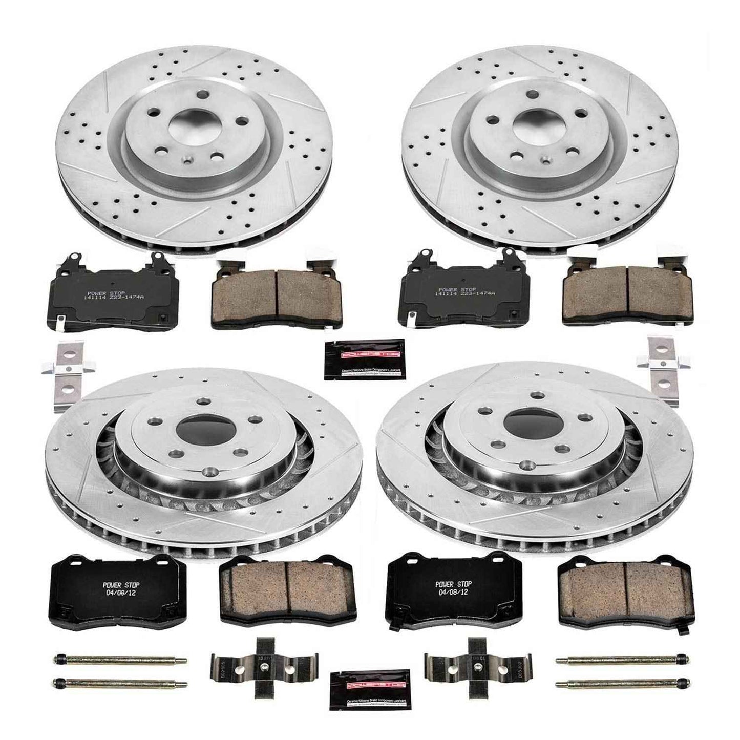 PowerStop Z23 Evolution Sport Brake Upgrade Kits for 2015-2017 SS - K7006