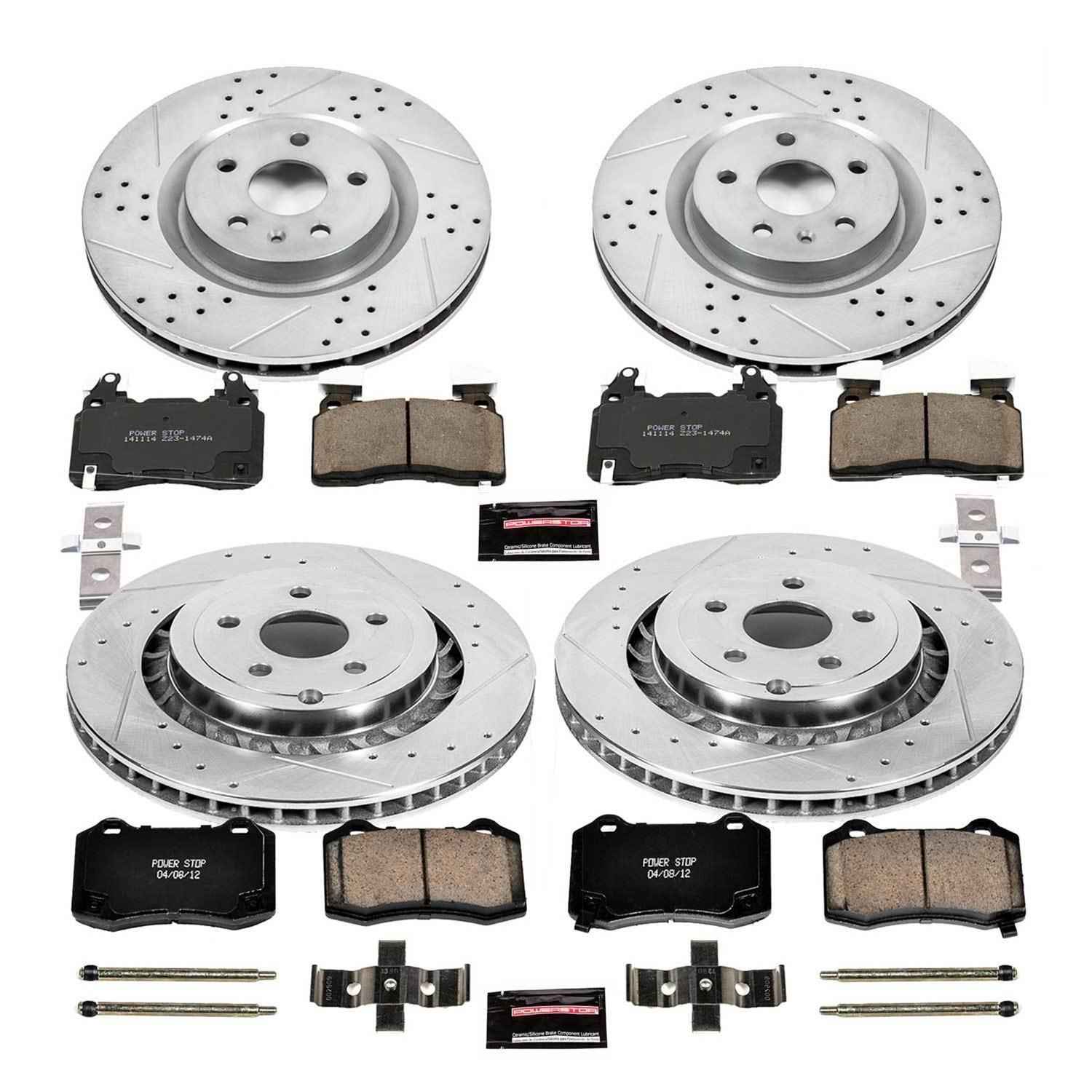 PowerStop Z23 Evolution Sport Brake Upgrade Kits for 2015-2017 SS - K7006
