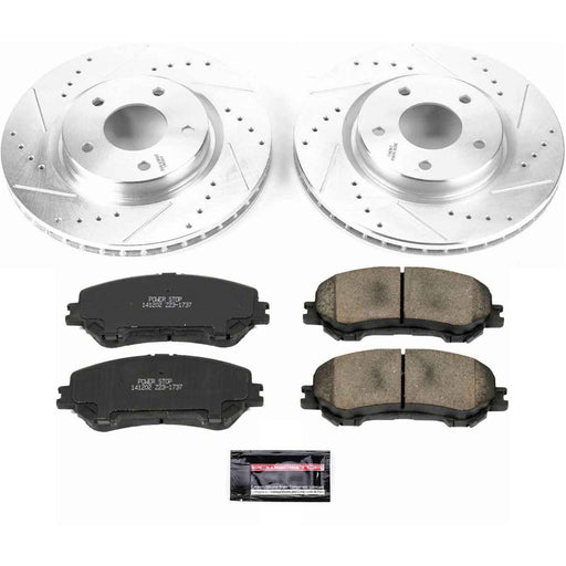 PowerStop Z23 Evolution Sport Brake Upgrade Kits for 2014-2020 ROGUE, 2017-2022 ROGUE SPORT - K7036 PowerStop Autoparts