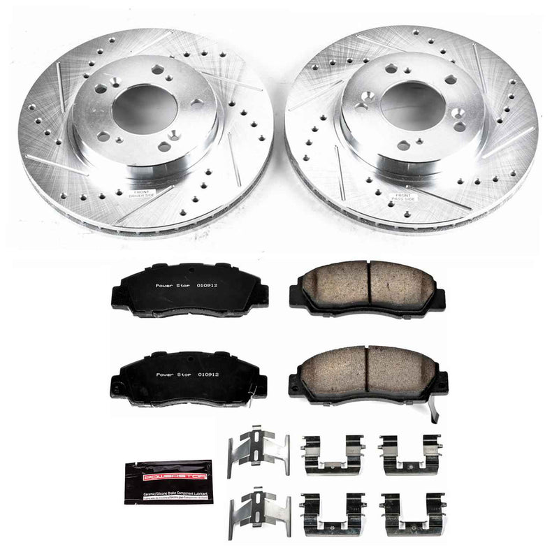PowerStop Z23 Evolution Sport Brake Upgrade Kits K704 PowerStop Autoparts
