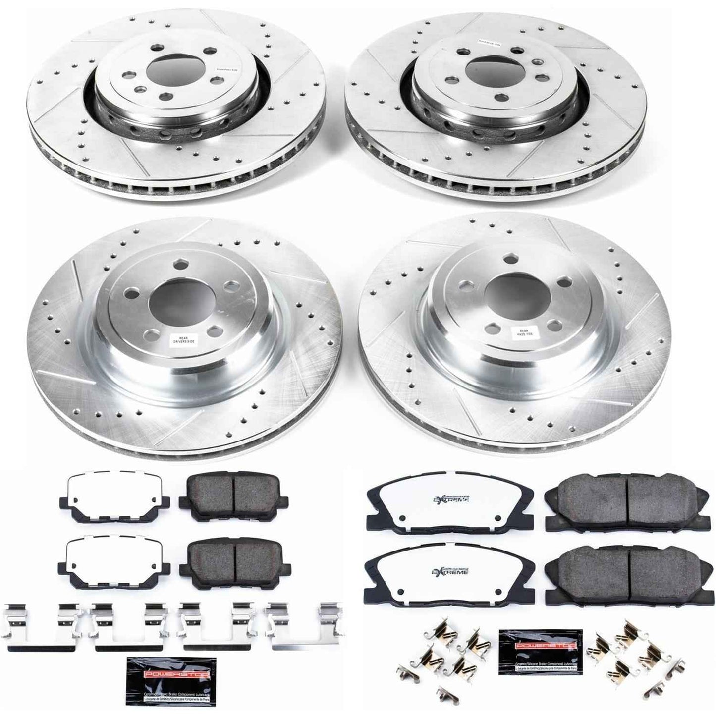 PowerStop Z26 Street Warrior Brake Upgrade Kits for 2014-2023 CHARGER - K7051-26