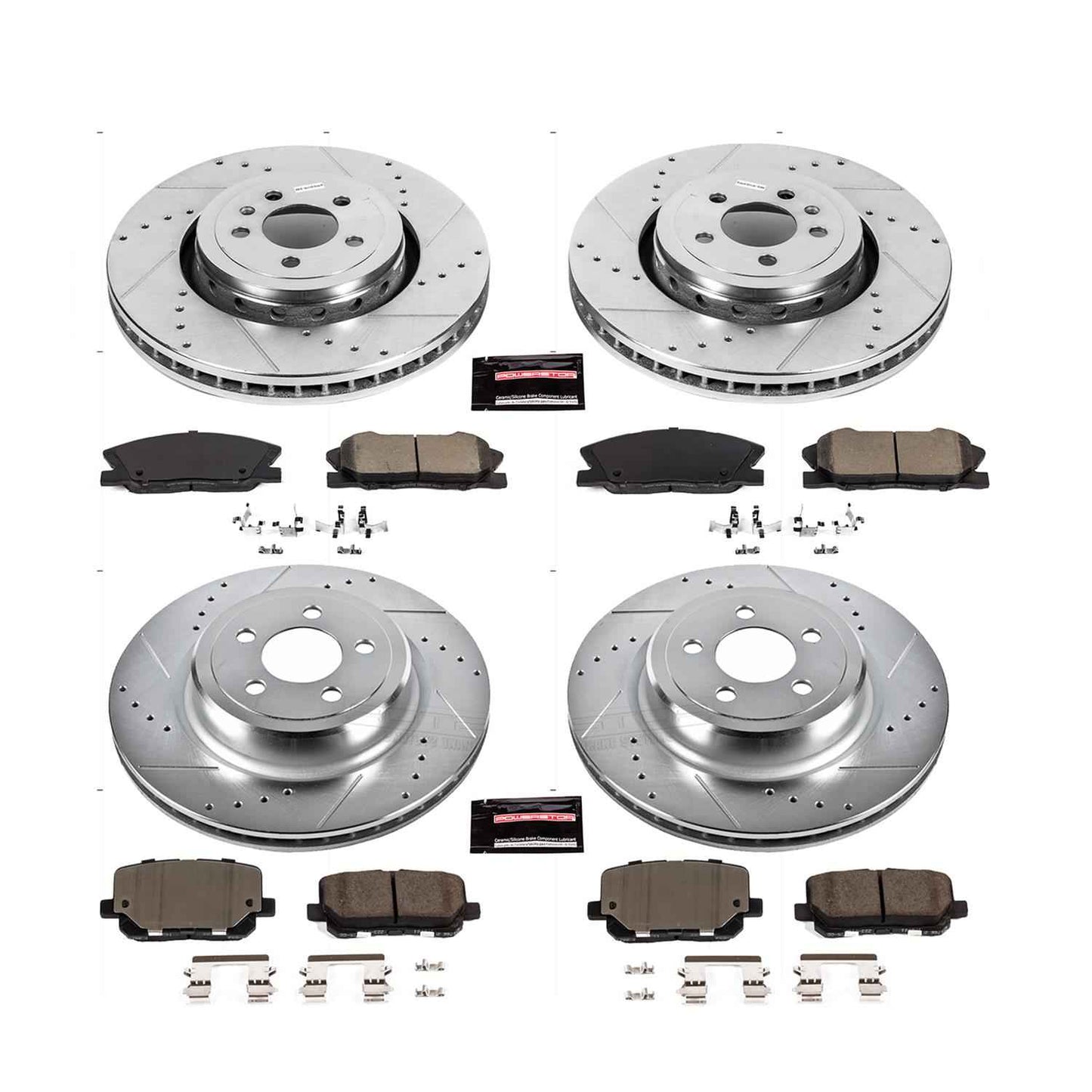 PowerStop Z23 Evolution Sport Brake Upgrade Kits for 2014-2023 CHARGER - K7051