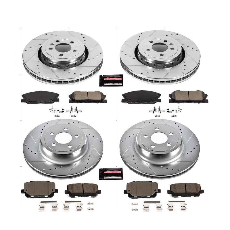 PowerStop Z23 Evolution Sport Brake Upgrade Kits for 2014-2023 CHARGER - K7051 PowerStop Autoparts