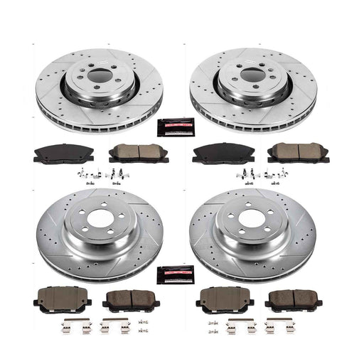 PowerStop Z23 Evolution Sport Brake Upgrade Kits for 2014-2023 CHARGER - K7051 PowerStop Autoparts