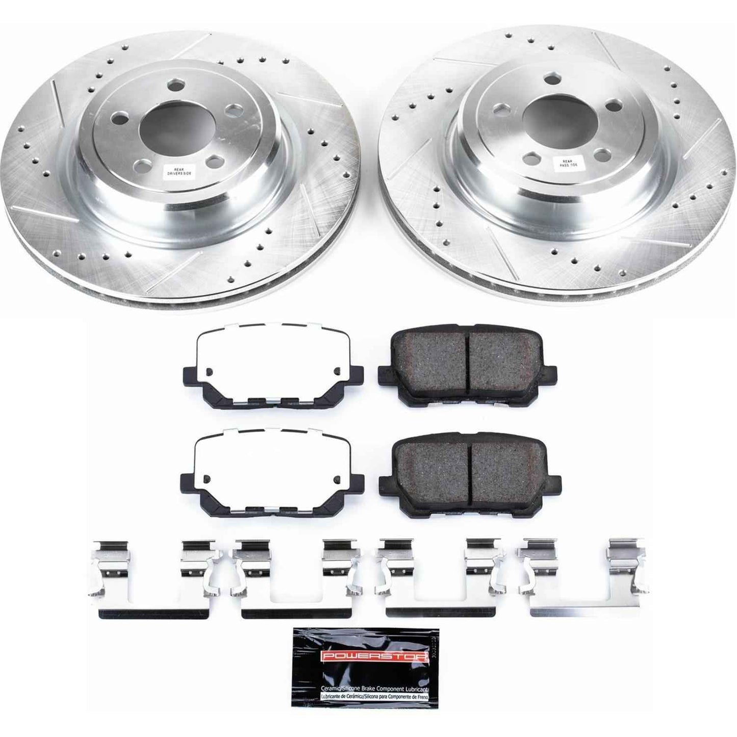 PowerStop Z26 Street Warrior Brake Upgrade Kits for 2014-2023 CHARGER - K7052-26