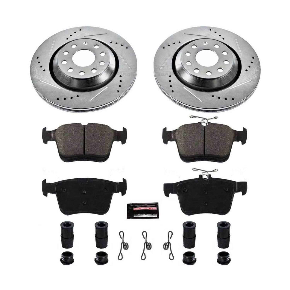 PowerStop Z23 Evolution Sport Brake Upgrade Kits K7084