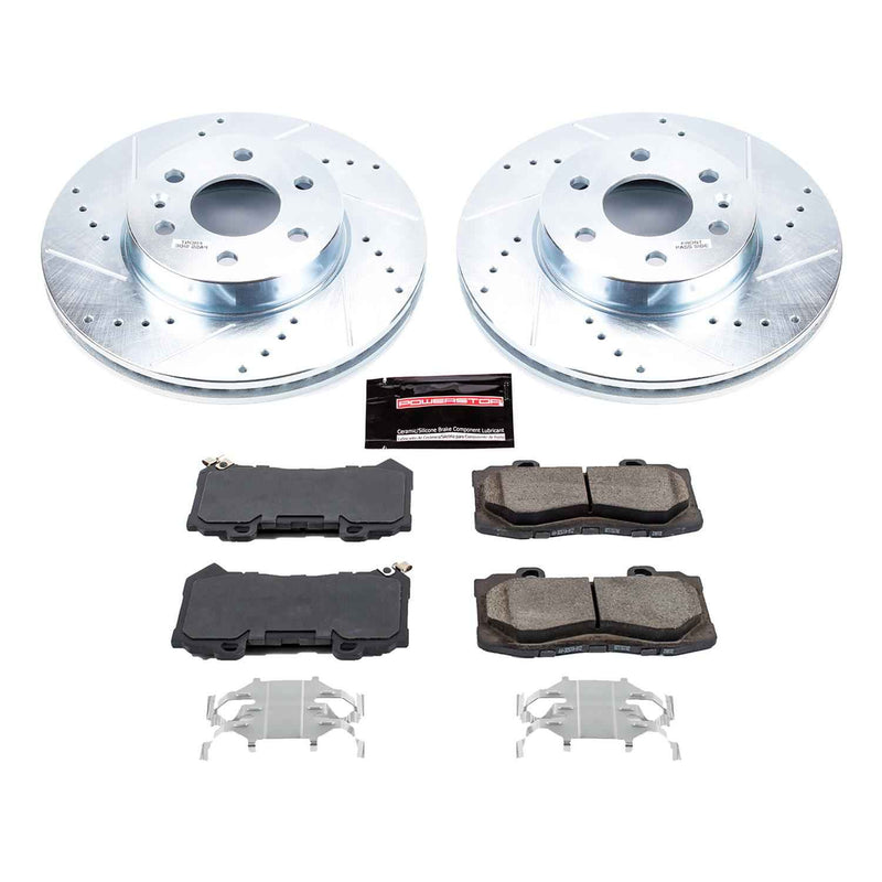 PowerStop Z23 Evolution Sport Brake Upgrade Kits for 2015-2020 CANYON, COLORADO - K7126 PowerStop Autoparts