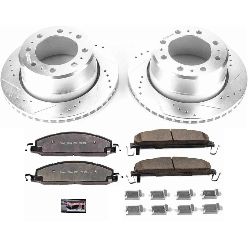 PowerStop Z36 Truck and Tow Brake Upgrade Kits for 2013-2018 3500 - K7131-36 PowerStop Autoparts