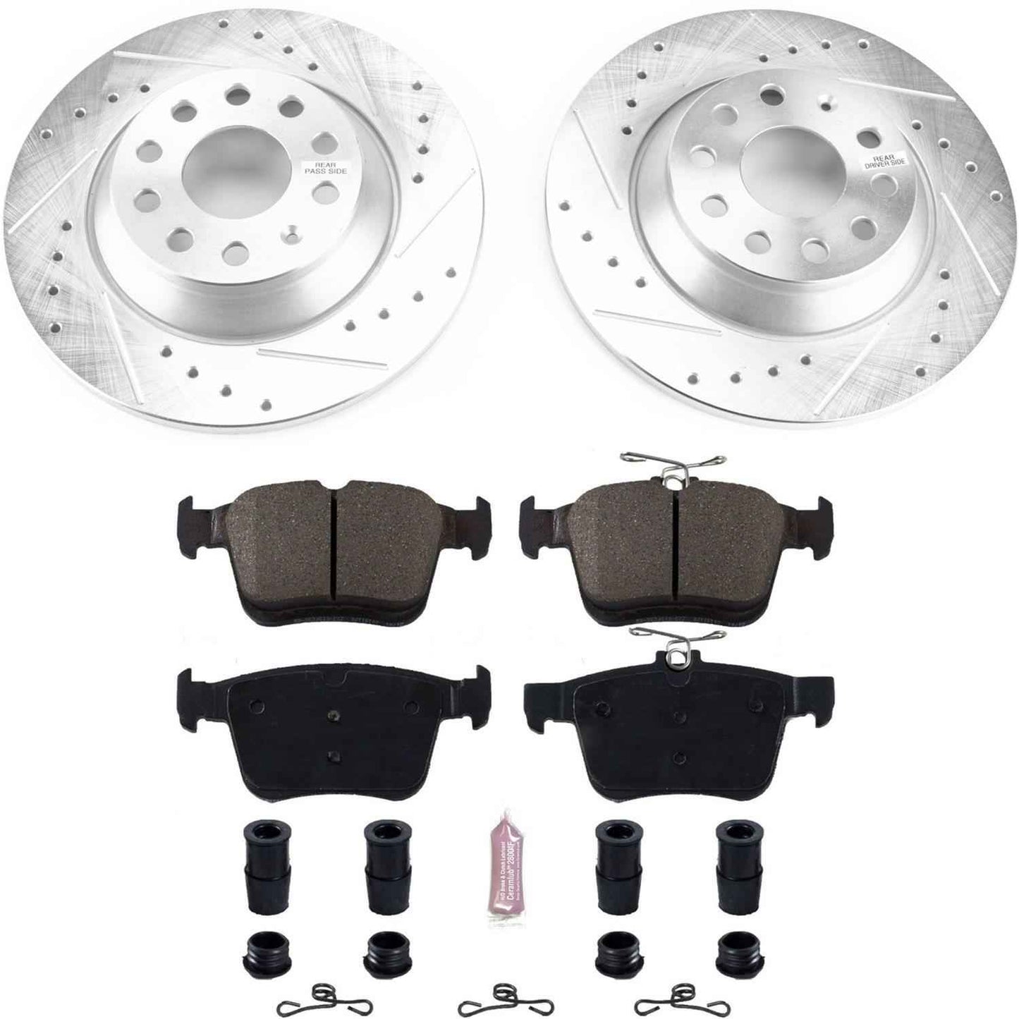 PowerStop Z23 Evolution Sport Brake Upgrade Kits K7176