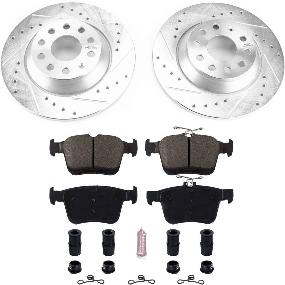 PowerStop Z23 Evolution Sport Brake Upgrade Kits K7176