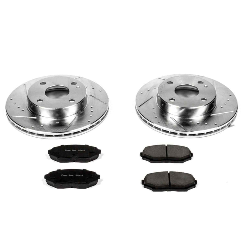 PowerStop Z23 Evolution Sport Brake Upgrade Kits for 1990-1993 MIATA - K717 PowerStop Autoparts