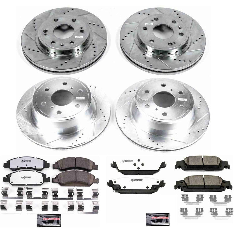 PowerStop Z36 Truck and Tow Brake Upgrade Kits for 2015-2020 TAHOE - K7225-36 PowerStop Autoparts