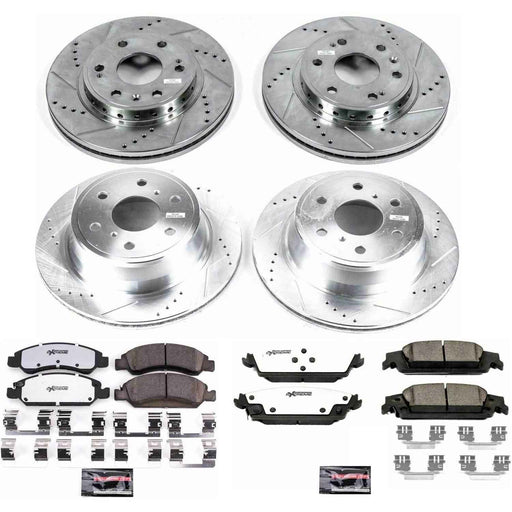 PowerStop Z36 Truck and Tow Brake Upgrade Kits for 2015-2020 TAHOE - K7225-36 PowerStop Autoparts