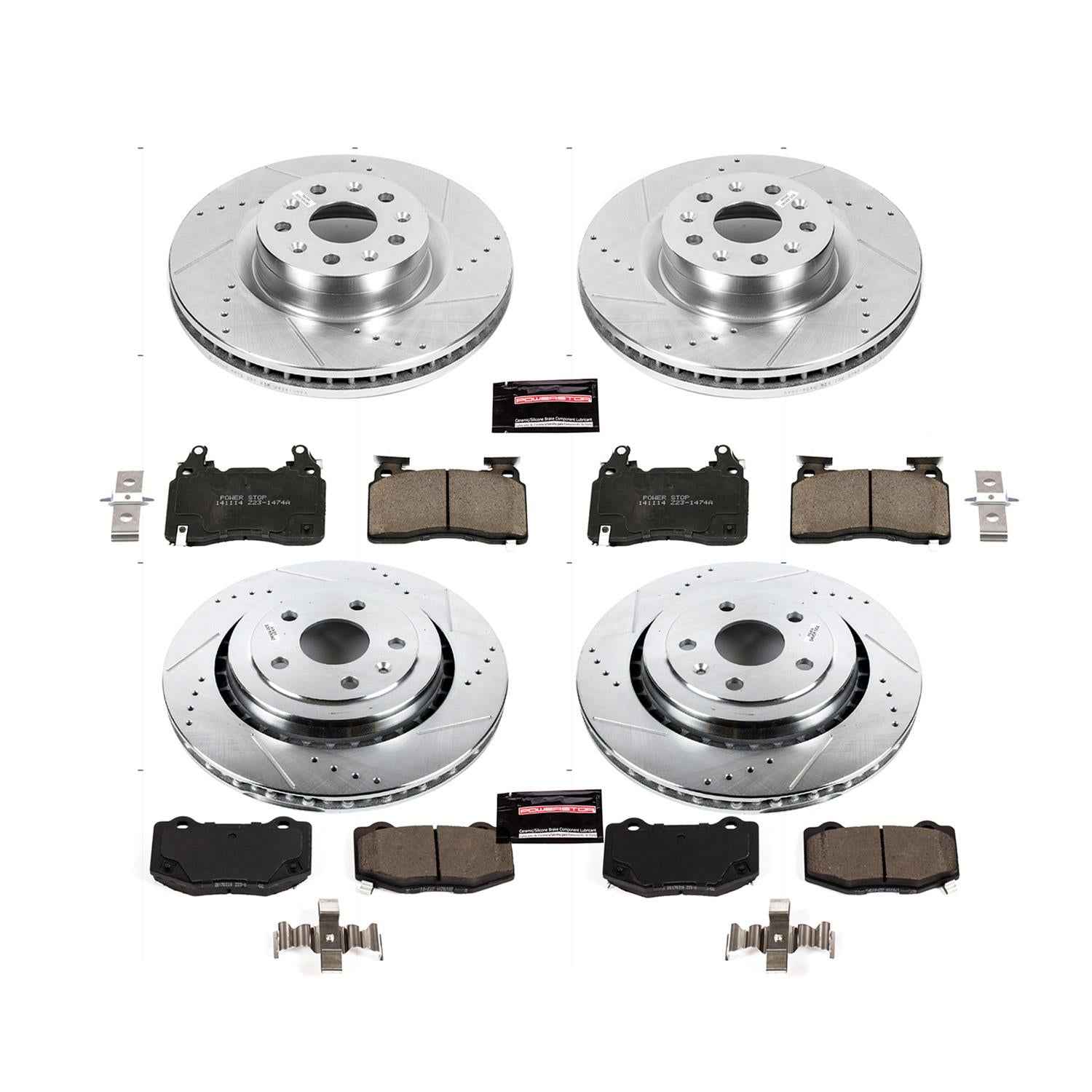PowerStop Z23 Evolution Sport Brake Upgrade Kits for 2016-2023 CAMARO - K7226