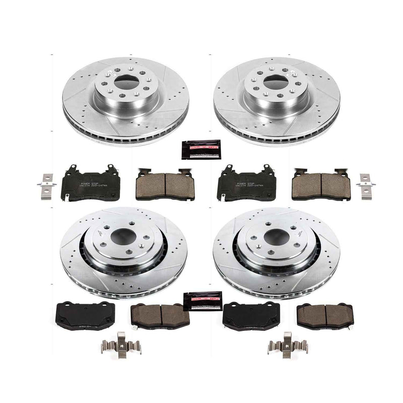 PowerStop Z23 Evolution Sport Brake Upgrade Kits for 2016-2023 CAMARO - K7226 PowerStop Autoparts
