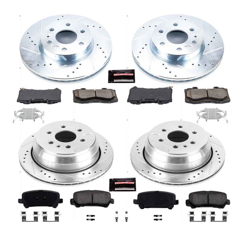 PowerStop Z23 Evolution Sport Brake Upgrade Kits for 2015-2020 CANYON, COLORADO - K7228 PowerStop Autoparts